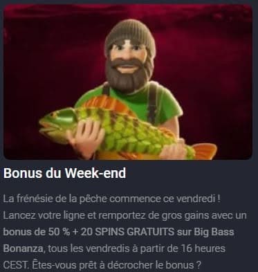 bonus weekend Riviera Casino